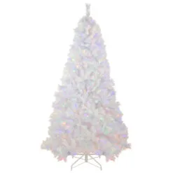 7.5' Pre-Lit Seneca White Spruce Artificial Christmas Tree, Dual Function LED Lights 10 7.5' Pre-Lit Seneca White Spruce Artificial Christmas Tree, Dual Function LED Lights -Deals Christmas decorations Store northlight sm92912 multi 1 60960.1667530180