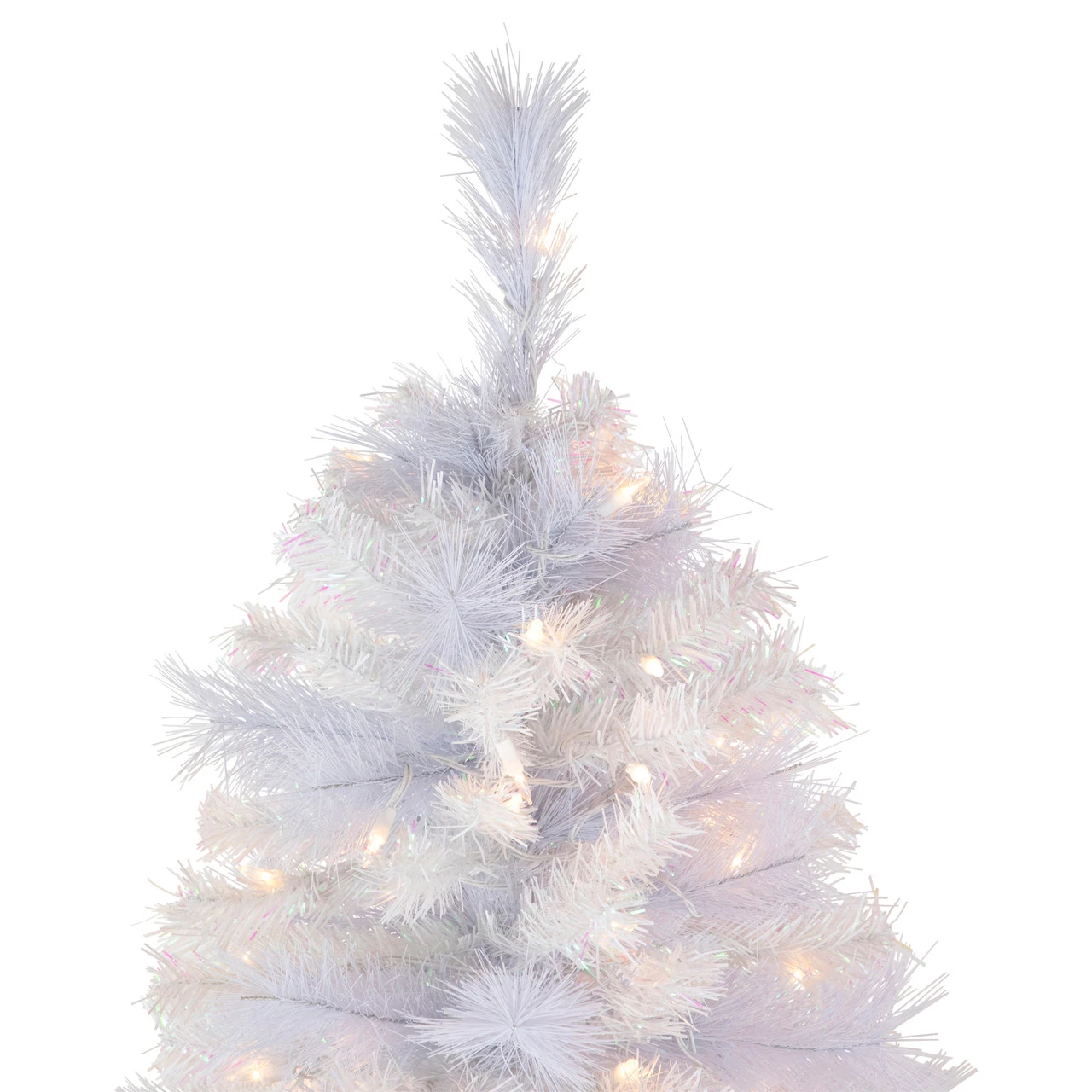 7.5' Pre-Lit Seneca White Spruce Artificial Christmas Tree, Dual Function LED Lights 7 7.5' Pre-Lit Seneca White Spruce Artificial Christmas Tree, Dual Function LED Lights - Image 7