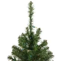 3' Pre-Lit Medium Canadian Pine Artificial Christmas Tree, Multicolor Lights -Deals Christmas decorations Store northlight v15853 2 34704.1667516282