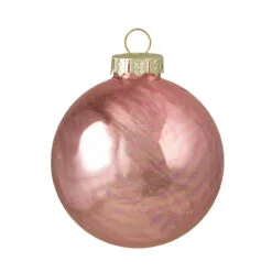 9ct Shiny And Matte Pink And Gold Glass Ball Christmas Ornaments 2.5" (65mm) -Deals Christmas decorations Store northlight wy00743 1 47951.1667580495