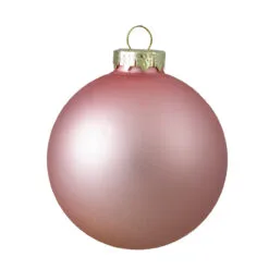 6ct Shiny And Matte Baby Pink Glass Ball Christmas Ornaments 3.25" (80mm) -Deals Christmas decorations Store northlight wy00759 2 71534.1667576632