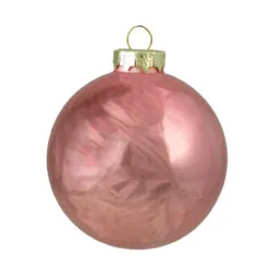 4ct Pink 2-Finish Glass Christmas Ball Ornaments 4" (100mm) -Deals Christmas decorations Store northlight wy00775 2 45600.1671143345