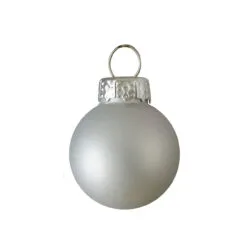 40ct Shiny And Matte Silver Glass Ball Christmas Ornaments 2.5" -Deals Christmas decorations Store northlight wy04142 3 46975.1667575637