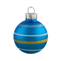 10ct Green And Blue Matte Glass Christmas Ball Ornaments 1.75" (45mm) -Deals Christmas decorations Store northlight wy27597 3 88586.1667572619