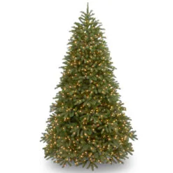 7.5’ Pre-Lit Medium Jersey Fraser Artificial Christmas Tree – Dual Color LED Lights