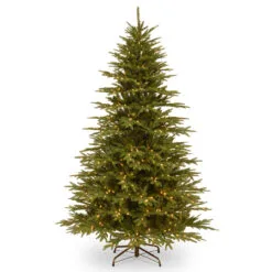 7.5’ Pre-Lit Monterey Fir Artificial Christmas Tree – Clear Lights