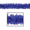 Club Pack Of 24 Bright Blue Festive Tissue Festooning Decorations 25'