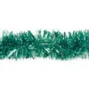25' Teal Blue Metallic Twist Novelty Christmas Garland