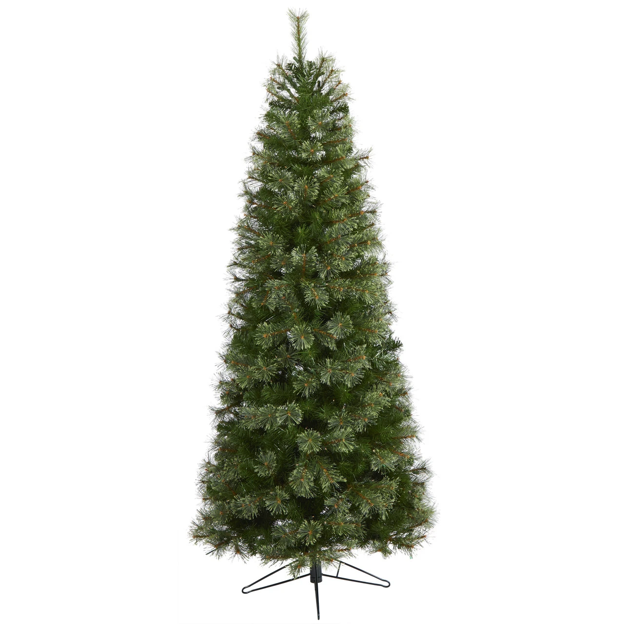 6.5’ Pre-Lit Slim Cashmere Christmas Tree, Warm Clear Lights 3 6.5’ Pre-Lit Slim Cashmere Christmas Tree, Warm Clear Lights - Image 3