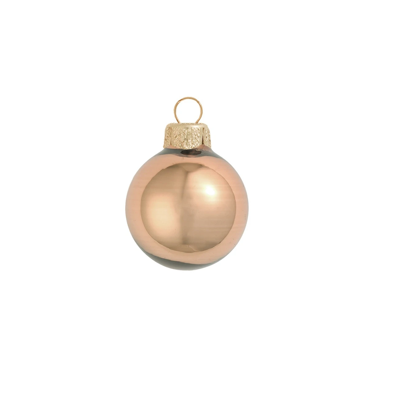 12ct Brown Glass Shiny Christmas Ball Ornaments 2.75" (65mm) 1 12ct Brown Glass Shiny Christmas Ball Ornaments 2.75" (65mm)